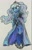 Size: 889x1407 | Tagged: safe, artist:shadowhawx, artist:shadowhawx95, imported from derpibooru, princess luna, equestria girls, clothes, dress, female, royalty, rqg, smiling, solo, traditional art