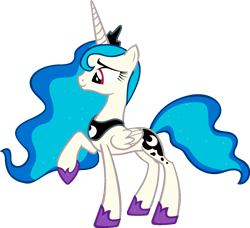 Size: 1600x1456 | Tagged: safe, artist:blah23z, imported from derpibooru, dj pon-3, princess luna, vinyl scratch, alicorn, pony, unicorn, female, palette swap, recolor, simple background, solo, transparent background, vector