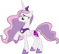 Size: 1600x1456 | Tagged: safe, artist:blah23z, imported from derpibooru, princess luna, sweetie belle, pony, female, palette swap, recolor, simple background, solo, transparent background, vector