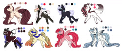 Size: 1995x827 | Tagged: safe, artist:inspiredpixels, imported from derpibooru, oc, oc only, pony, adoptable