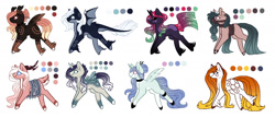 Size: 1860x800 | Tagged: safe, artist:inspiredpixels, imported from derpibooru, oc, oc only, pony, adoptable
