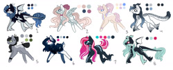 Size: 2000x804 | Tagged: safe, artist:inspiredpixels, imported from derpibooru, oc, oc only, pony, adoptable