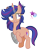 Size: 980x1168 | Tagged: safe, artist:princess-kitsune-tsu, artist:venomous-cookietwt, imported from derpibooru, oc, oc only, pony, unicorn, amputee, base used, female, heterochromia, mare, offspring, parent:flash sentry, parent:twilight sparkle, parents:flashlight, prosthetic leg, prosthetic limb, prosthetics, simple background, solo, transparent background