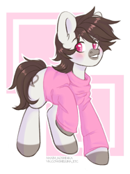 Size: 549x733 | Tagged: safe, artist:hellishprogrammer, artist:maximkoshe4ka, imported from derpibooru, oc, oc only, earth pony, pony, male, solo, stallion