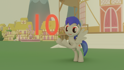 Size: 640x360 | Tagged: safe, imported from derpibooru, oc, oc only, oc:edplus, pegasus, pony, 10, rearing, solo, youtube