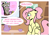 Size: 4333x3134 | Tagged: safe, artist:jellysiek, artist:jellysketch, imported from derpibooru, discord, fluttershy, draconequus, pegasus, pony, blushing, comic, cup, dialogue, discoshy, female, heart, high res, male, shipping, shy, straight, teacup