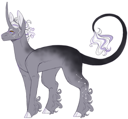 Size: 1920x1791 | Tagged: safe, artist:sleepy-nova, imported from derpibooru, oc, pony, unicorn, magical lesbian spawn, offspring, parent:princess luna, parent:rarity, parents:rariluna, simple background, solo, transparent background