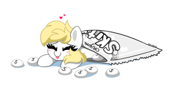 Size: 5462x3067 | Tagged: safe, artist:kittyrosie, edit, imported from derpibooru, oc, oc:aryanne, earth pony, pony, blushing, candy, food, happy, heart, micro, nazi, skittles, smiling, white skittles