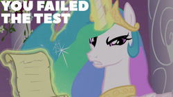 Size: 1280x720 | Tagged: safe, edit, edited screencap, editor:quoterific, imported from derpibooru, screencap, princess celestia, alicorn, pony, season 3, the crystal empire, crown, female, jewelry, magic, magic aura, mare, regalia, solo, telekinesis