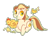 Size: 1239x933 | Tagged: safe, artist:lynsum, imported from derpibooru, oc, oc only, oc:buttercup, bird, chicken, earth pony, pony, solo