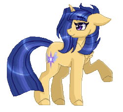 Size: 329x300 | Tagged: safe, artist:inspiredpixels, imported from derpibooru, oc, oc only, pony, unicorn, animated, floppy ears, gif, simple background, solo, transparent background