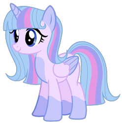 Size: 1192x1203 | Tagged: safe, artist:cindydreamlight, artist:cindystarlight, imported from derpibooru, oc, oc only, alicorn, pony, female, mare, simple background, solo, transparent background, two toned wings, wings