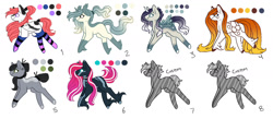 Size: 1816x792 | Tagged: safe, artist:inspiredpixels, imported from derpibooru, oc, oc only, original species, pegasus, pony, adoptable