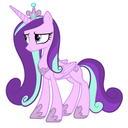 Size: 1600x1600 | Tagged: safe, artist:blah23z, imported from derpibooru, princess cadance, starlight glimmer, alicorn, pony, unicorn, female, mare, palette swap, recolor, simple background, solo, transparent background, vector