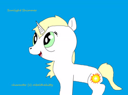 Size: 2800x2080 | Tagged: safe, artist:rebelthekitty, imported from ponybooru, oc, oc:sunlight shimmer, solo