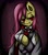 Size: 1929x2205 | Tagged: safe, artist:kyouman1010, imported from derpibooru, fluttershy, bat pony, pony, vampire bat pony, bat ponified, cape, clothes, fangs, flutterbat, race swap, solo, suit