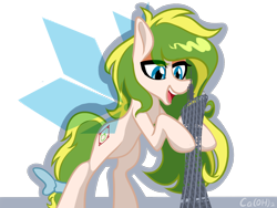 Size: 1200x900 | Tagged: safe, artist:ca(oh)2, imported from derpibooru, oc, oc only, oc:taikongjiyi, oc:tea fairy, pony, canton tower, china, guangzhou, macro, mascot, simple background, transparent background