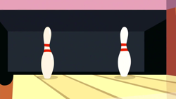Size: 1280x720 | Tagged: safe, imported from derpibooru, screencap, slice of life (episode), background, bowling, bowling alley, bowling pin, liminal space, no pony, scenic ponyville