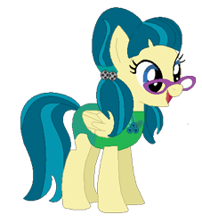 Size: 384x423 | Tagged: safe, artist:selenaede, artist:user15432, imported from derpibooru, juniper montage, pegasus, pony, equestria girls, base used, clothes, cutie mark, cutie mark on clothes, equestria girls ponified, glasses, leotard, olympics, open mouth, ponified, simple background, solo, sports, sports outfit, sporty style, swimsuit, transparent background