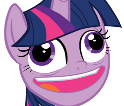 Size: 395x336 | Tagged: safe, edit, imported from derpibooru, vector edit, twilight sparkle, alicorn, pony, best gift ever, background removed, crazy face, cropped, derp, derp face, faic, female, food, mare, meme, meme face, meme template, open mouth, pudding, pudding face, smiling, solo, twilight sparkle (alicorn), twilight sparkle is best facemaker, twilynanas, vector, vector trace, wall eyed, wat