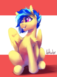 Size: 417x560 | Tagged: safe, artist:anticular, imported from derpibooru, oc, oc only, oc:koa, pegasus, pony, solo