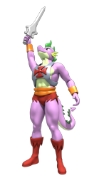Size: 2116x4014 | Tagged: safe, artist:argos90, imported from derpibooru, spike, anthro, dragon, 3d, adult, adult spike, beefspike, clothes, cosplay, costume, he-man, heman, i have the power, male, muscles, muscular male, older, older spike, power sword