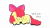 Size: 4608x2592 | Tagged: safe, artist:ttpercent, imported from derpibooru, apple bloom, earth pony, pony, eyes closed, female, filly, floppy ears, simple background, sleeping, smiling, solo, transparent background