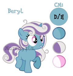 Size: 1086x1138 | Tagged: safe, artist:marrayala, imported from derpibooru, oc, oc only, oc:beryl, pony, unicorn, base used, female, filly, offspring, parent:fashion plate, parent:rarity, parents:rariplate, reference sheet, simple background, solo, transparent background, watermark