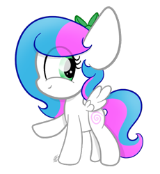 Size: 659x716 | Tagged: safe, artist:sugarcloud12, imported from derpibooru, oc, oc only, oc:sugar cloud, pegasus, pony, chibi, female, mare, simple background, solo, transparent background