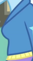 Size: 1920x3539 | Tagged: safe, imported from derpibooru, screencap, trixie, equestria girls, equestria girls series, forgotten friendship, boobshot, breasts, busty trixie, clothes, cropped, female, hoodie, pictures of chests, solo