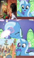 Size: 640x1080 | Tagged: safe, artist:lightningsparklestar, imported from derpibooru, trixie, all bottled up, exploitable meme, meme