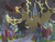 Size: 3876x3024 | Tagged: safe, artist:lordshrekzilla20, imported from derpibooru, kaiju, fanfic:godzilla:clash of the titans, bagorah, crystal empire, fanfic art, godzilla, godzilla (series), high res, king ghidorah, kiryu (godzilla series), lightning, mech, mechagodzilla