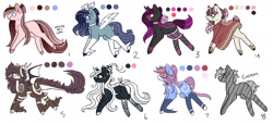 Size: 1705x779 | Tagged: safe, artist:inspiredpixels, imported from derpibooru, oc, oc only, pony, adoptable, freckles