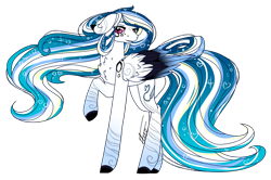 Size: 1320x877 | Tagged: safe, artist:inspiredpixels, imported from derpibooru, oc, oc only, oc:marie pixel, pegasus, pony, chest fluff, coat markings, colored hooves, colored wings, female, floppy ears, folded wings, heart eyes, heterochromia, mare, raised hoof, simple background, solo, transparent background, wingding eyes, wings