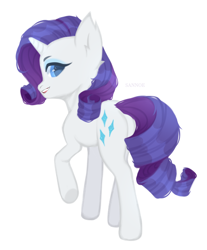 Size: 1916x2310 | Tagged: safe, artist:sannoe, imported from derpibooru, rarity, pony, simple background, solo, white background