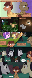 Size: 1280x3090 | Tagged: safe, artist:mr100dragon100, imported from derpibooru, oc, oc:thomas the wolfpony, rabbit, wolf, wolf pony, comic:a king's journey home, animal, comic, dark forest au's dracula, dark forest au's phantom of the opera (erik), forest, hunting