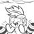 Size: 1200x1200 | Tagged: safe, artist:pizzamovies, imported from derpibooru, oc, oc only, oc:pizzamovies, earth pony, pony, fallout equestria, chest fluff, male, mini nuke, open mouth, raised hoof, solo, stallion, sweat, sweating profusely, wide eyes