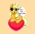 Size: 3712x3664 | Tagged: safe, artist:kittyrosie, imported from derpibooru, applejack, earth pony, pony, blushing, cute, freckles, high res, jackabetes, missing accessory, open mouth, solo, speech bubble