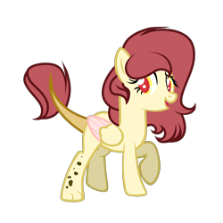 Size: 2000x2000 | Tagged: safe, artist:stardustshadowsentry, imported from derpibooru, oc, oc only, oc:serene chaos, hybrid, pony, female, high res, interspecies offspring, offspring, parent:discord, parent:fluttershy, parents:discoshy, simple background, solo, transparent background