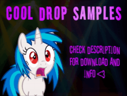 Size: 960x720 | Tagged: safe, artist:rina-chan, imported from derpibooru, dj pon-3, vinyl scratch, pony, unicorn, 2013, animated, kira buckland, sound, sound only, voice acting, voice samples, webm, wrong eye color