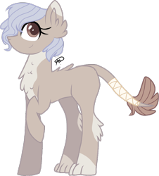 Size: 832x921 | Tagged: safe, artist:gallantserver, imported from derpibooru, oc, oc only, oc:mary melody, hybrid, pony, female, interspecies offspring, offspring, parent:capper, parent:capper dapperpaws, parent:rarity, parents:capperity, simple background, solo, transparent background