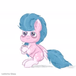 Size: 2048x2048 | Tagged: safe, artist:ledwine glass, imported from derpibooru, oc, oc only, oc:electric television, pegasus, pony, bags under eyes, coffee, coffee mug, eye bag, happy, help me, high res, looking at you, mug, sitting, sketch, smiling, smiling at you, smoke, solo, spots, tired, wings