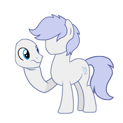 Size: 1632x1632 | Tagged: safe, artist:motownwarrior01, imported from derpibooru, oc, oc only, oc:silver sherbet, earth pony, pony, #oc, detachable face, male, modular, no face, simple background, solo, stallion, transparent background