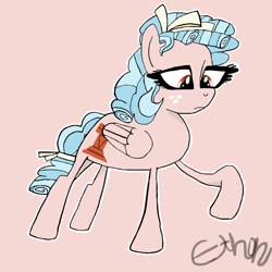 Size: 790x790 | Tagged: safe, artist:capperchaos, imported from derpibooru, cozy glow, pony, signature, solo