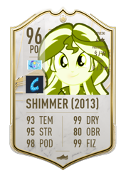 Size: 620x874 | Tagged: safe, imported from derpibooru, sunset shimmer, equestria girls, fifa, fifa 21, football, fut, icon, smiling, solo, sports, ultimate team