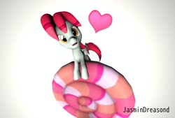 Size: 900x608 | Tagged: safe, artist:jasmindreasond, derpibooru exclusive, imported from derpibooru, oc, oc only, oc:tiny jasmini, pegasus, pony, 3d, cute, female, food, heart, mare, micro, ocbetes, open mouth, open smile, pegasus oc, ponies in food, simple background, smiling, smol, solo, source filmmaker, tiny, tiny ponies, tinyjabetes, wings