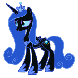 Size: 1600x1600 | Tagged: safe, artist:blah23z, imported from derpibooru, nightmare moon, princess cadance, alicorn, pony, corruptance, corrupted, corrupted cadance, dark magic, evil cadance, female, hoof shoes, jewelry, magic, palette swap, peytral, recolor, simple background, solo, tiara, transparent background