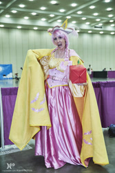 Size: 1365x2048 | Tagged: safe, artist:xen photography, imported from derpibooru, fluttershy, bat pony, human, bronycon, bronycon 2015, bat ponified, clothes, cosplay, costume, fangs, flutterbat, irl, irl human, photo, race swap