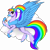 Size: 4000x4000 | Tagged: safe, artist:shkura2011, imported from derpibooru, oc, oc only, oc:nacreous mulberry, classical hippogriff, hippogriff, absurd resolution, female, simple background, solo, transparent background