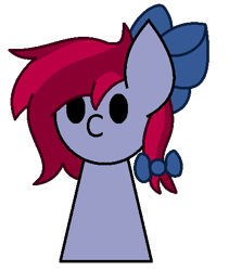 Size: 417x494 | Tagged: safe, artist:sugar cherry, imported from derpibooru, oc, oc only, oc:sugar cherry, earth pony, pony, bow, female, hair bow, mare, pawn pony, simple background, transparent background